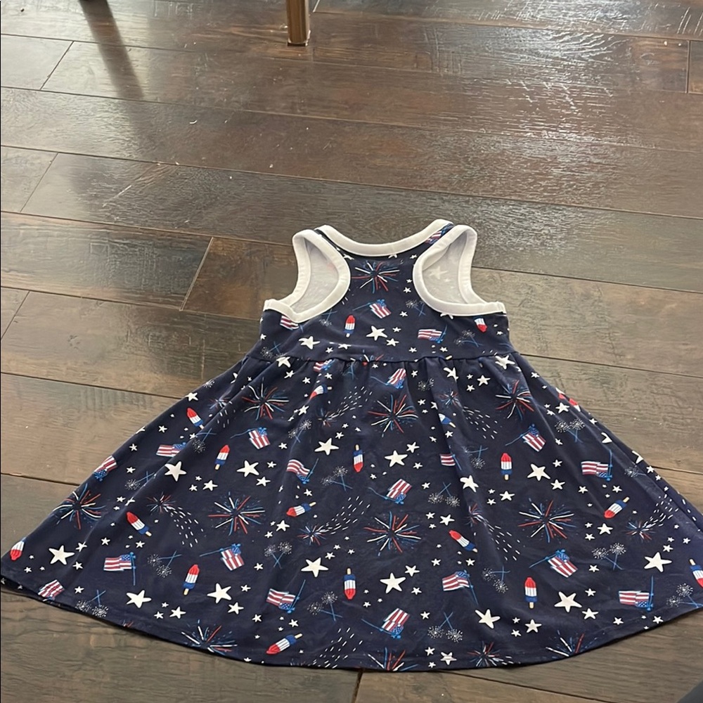 Patriotic Sleeveless Dress - Picture 3 of 4